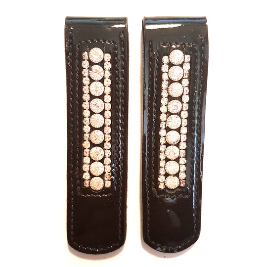 Showtime Clips de bottes Princess 2pcs. Bling bling pour vos bottes d'équitation.