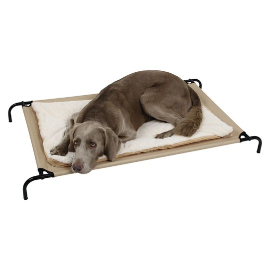 Honden Ligbed Stretcher 4-Seizoenen 105 x 68cm. Een geliefde stretcher voor honden tot 25 kilo.