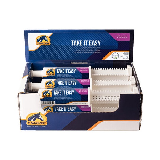 Cavalor Take It Easy 60ml. Orale pasta ter reducering van stress situaties.