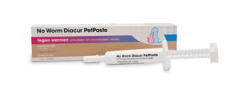 Emax No Worm Diacur PetPaste 4.8gr.    Effective against most common roundworms, whipworms, hookworms, tapeworm species and Giardia parasite in dogs and cats.