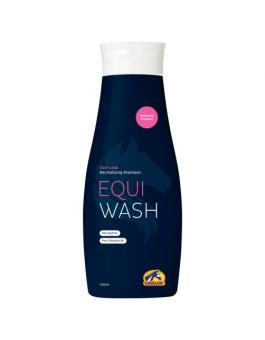 Cavalor Equi Wash. --- De ideale shampoo om uw paard een heerlijke douche te geven. De pH-neutrale formule is vriendelijk voor de huid maar genadeloos voor vuil.