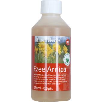 Hilton Herbs Ezee Arnica.   Soothing and cooling for bruises and strains.
