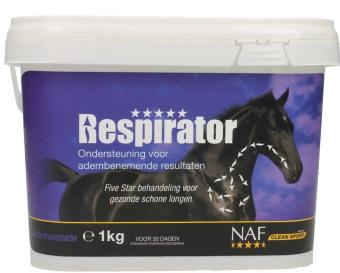 NAF Respirator 5 Star. Hoog geconcentreerde formule voor gezonde luchtwegen en goede longfunctie