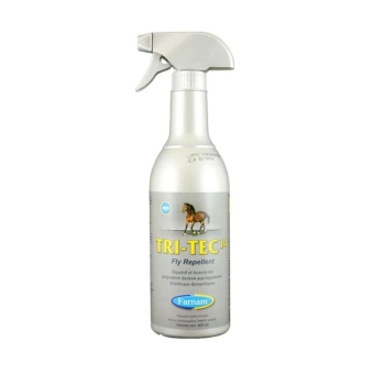Farnam Tri-Tec 14.    Protection longue durée contre les insectes, protège votre cheval contre six types de mouches piqueuses et nuisibles, ainsi que contre les moucherons et les frelons.