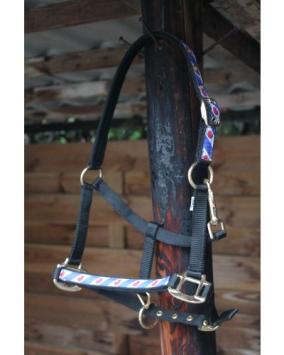 HB Foal Halter Black Friesland.     Special halter for Frisian foals.