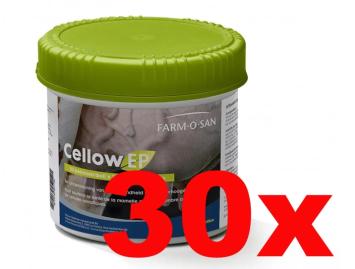 Farm-O-San Cellow EP BIOLOGISCH 10x 70gr.     Bolussen ter bevordering van de calciumopname en zorgen in periodes van verminderde weerstand en uiergezondheid voor ondersteuning aan de koe.