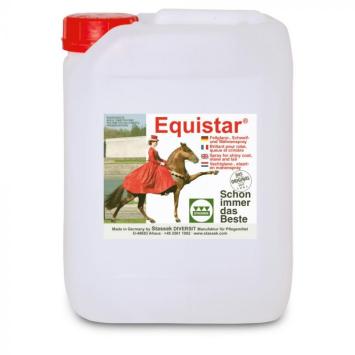 Stassek Equistar.     Popular anti-tangle and shine agent. For days of shine and tangle-free tail and mane.