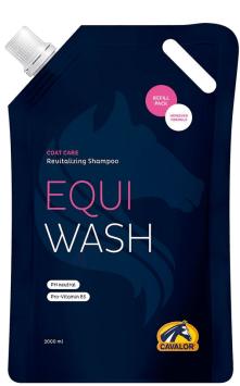 Cavalor Equi Wash. --- Lo shampoo ideale per fare una bella doccia al vostro cavallo. La formula a pH neutro è gentile con la pelle ma spietata con lo sporco.