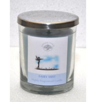 Green Tree Scented Candle Fairy Mist 200gr.      Lovely scented candle in glass.