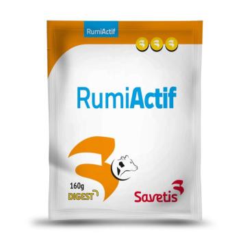 Savetis Rumi Actif 160g. --- Une solution puissante pour prévenir et traiter l'acidification du rumen chez les ruminants.